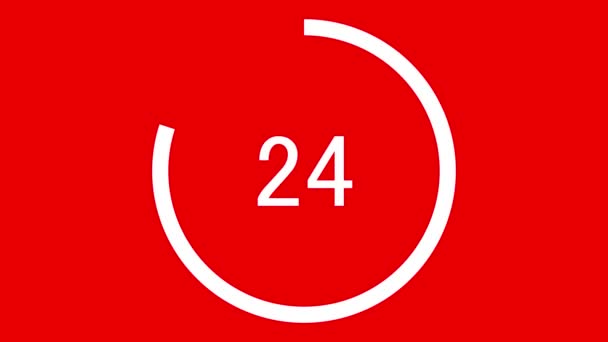 30 secondes compte à rebours animation motion graphics