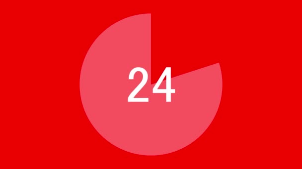 30 secondes compte à rebours animation motion graphics