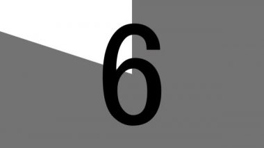 30 saniye kronometre animasyon hareketlerinin grafiklerini say