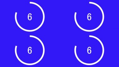 30 saniye kronometre animasyon hareketlerinin grafiklerini say