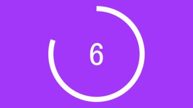 30 saniye kronometre animasyon hareketlerinin grafiklerini say