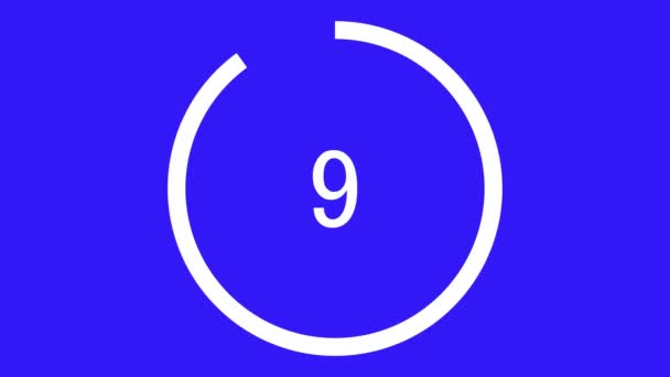 10 secondes compte à rebours animation motion graphics