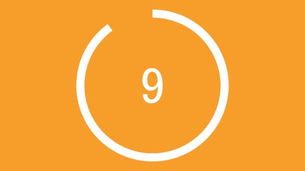 10 secondes compte à rebours animation motion graphics