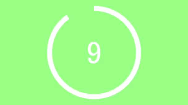 10 secondes compte à rebours animation motion graphics