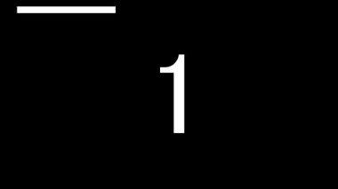 10 saniye kadar kronometre animasyon hareketi grafikleri say