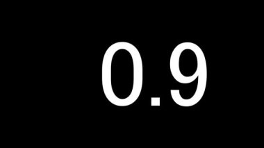 100 tane sayım animasyon hareketi grafiği