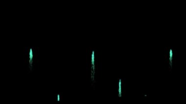 Havai fişek animasyon hareketi grafikleri, video klibini kapatın