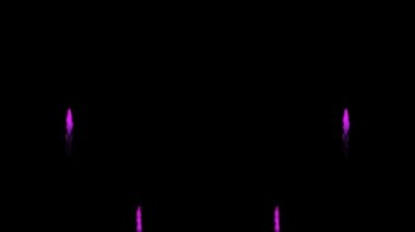 Havai fişek animasyon hareketi grafikleri, video klibini kapatın