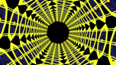 Siber tünel işleme animasyon hareketi grafikleri