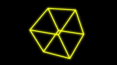 3D küp hareket hareket hareket grafikleri