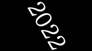 Yıl Metni canlandırma hareketi grafikleri