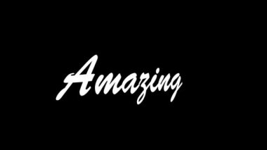 Pozitif kelimelere övgü animasyon hareketi grafikleri