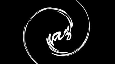 Pozitif kelimelere övgü animasyon hareketi grafikleri