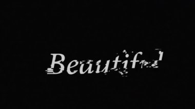 Pozitif kelimelere övgü animasyon hareketi grafikleri