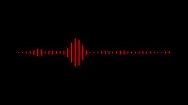 Ses Spektrumu Görselleştirici Hareketi Grafikleri Arkaplanı