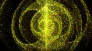 Gökkuşağı Rengi Değiştir Nokta Şekli Şekil CanlandırmasıComment