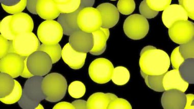 Hareket eden büyük ölçekli nokta top canlandırma grafikleri