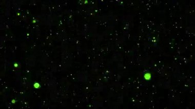 Küçük ölçekli nokta topu hareket eden canlandırma grafikleri