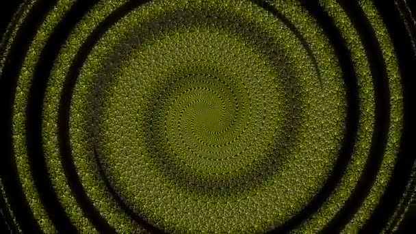 Regenbogen Farbe Ändern Punkt Form Muster Animation — Stockvideo
