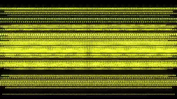 Regnbågens Färgförändring Dot Shape Mönsteranimation — Stockvideo