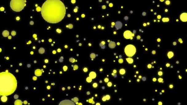 Medium Size Dot Ball Moving Animation Motion Graphics — Stockvideo