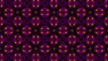 Parçacık ışığı kaleydoskop hareketlendirme grafikleri yayıyor