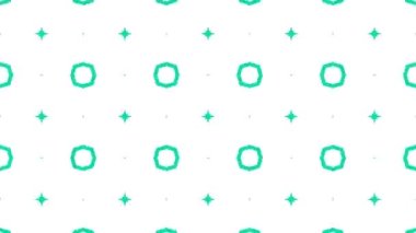 Geometrik desen beyaz arkaplan animasyon hareket grafikleri