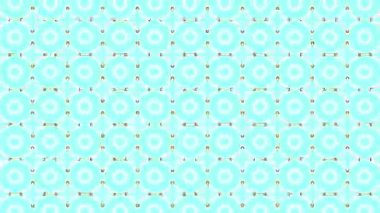 Geometrik desen Güzel hareketli grafikler canlandırması