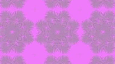 Geometrik desen basit çizgi kaleydoskop hareket grafikleri