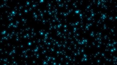 Parlayan parçacıklar Parçacık Canlandırma Grafikleri