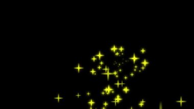 Yıldız döndürme parçacık hareketi grafikleri