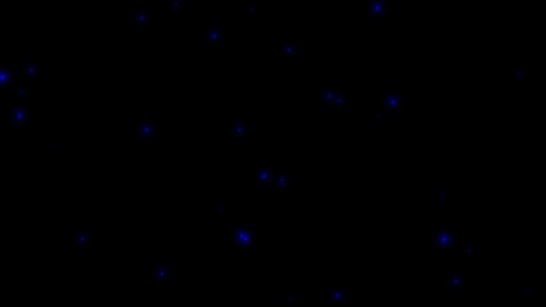 Particules brillantes Animation des particules Graphiques de mouvement