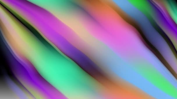 Rainbow Voile Rideau Arrière Plan Motion Graphiques — Video
