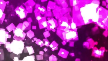 Küp yüzen parçacık canlandırma grafikleri