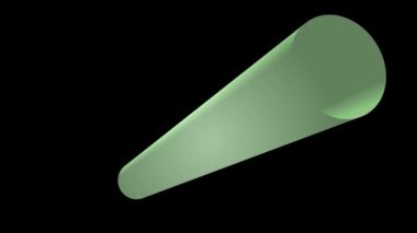 Silindir CG animasyon hareket grafikleri