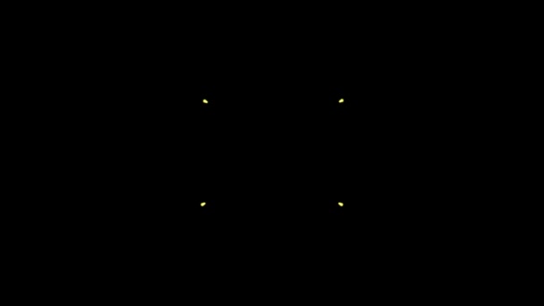 Rayo Láser Animación Gráficos Movimiento — Vídeo de stock