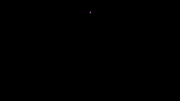 Gráficos Movimento Animação Feixe Laser — Vídeo de Stock