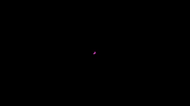 Lazer Işını Animasyon Hareketi Grafikleri — Stok video