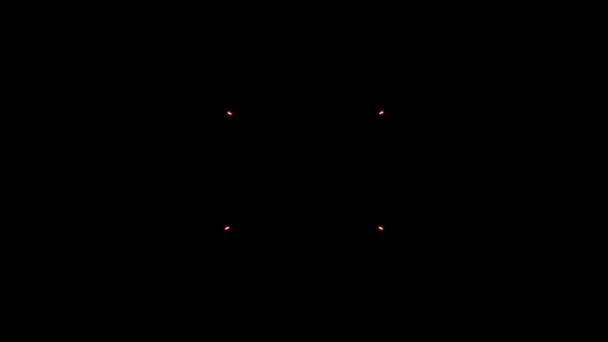 Laserstråle Animation Rörelse Grafik — Stockvideo