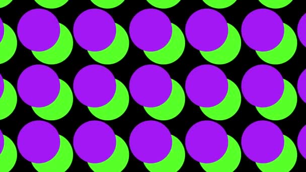 Polka Dot Background Motion Graphics — Vídeo de Stock