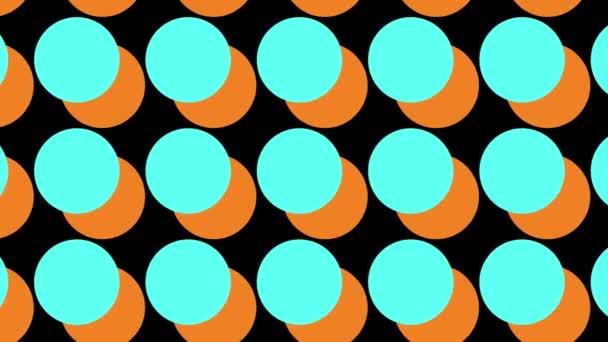 Polka Dot Background Motion Graphics — Vídeo de Stock
