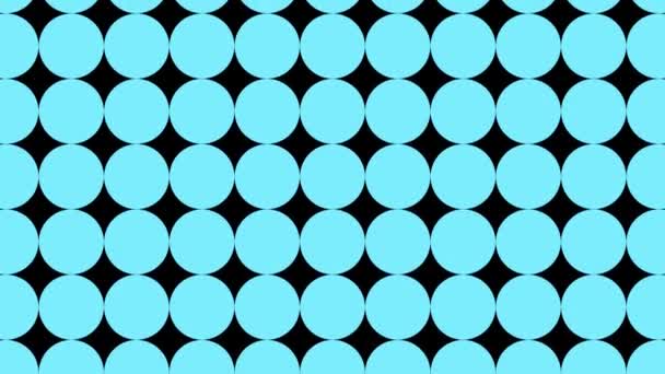 Polka Dot Hintergrund Bewegungs Grafiken — Stockvideo