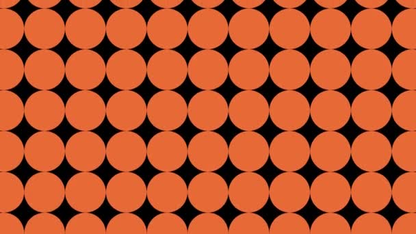 Polka Dot Sfondo Movimento Grafica — Video Stock