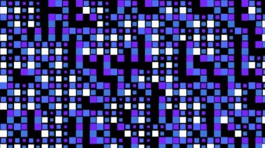 Mozaik arkaplan canlandırma hareketi grafikleri