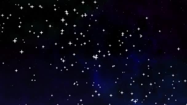 Meteor Univers Particule Animație Grafică — Videoclip de stoc