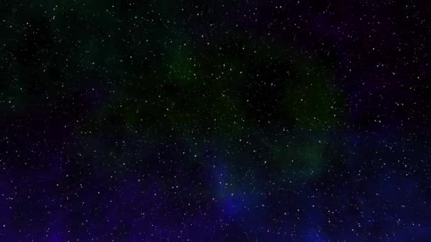 Outer Space Background Animation Motion Graphics — Stock Video