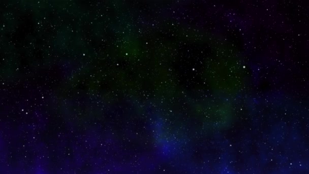 Outer Space Background Animation Motion Graphics — Stock Video