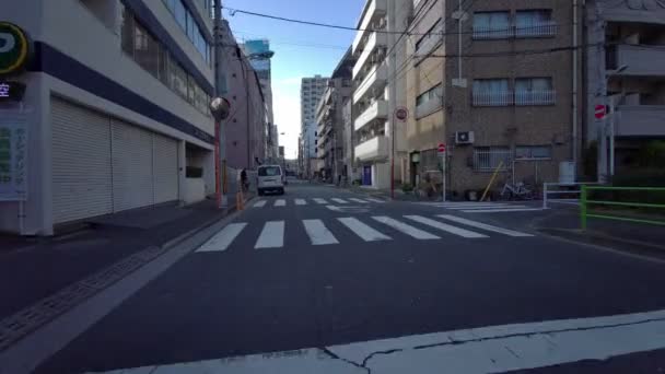 Tokyo Ciclism Iarnă Clip Video — Videoclip de stoc