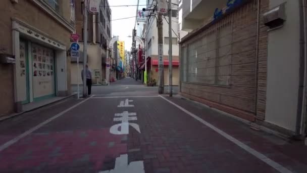 Tokyo Winter Cycling Video Clip — Stockvideo
