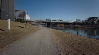 Tokyo Edogawa Koğuşu Bisiklet Kışları